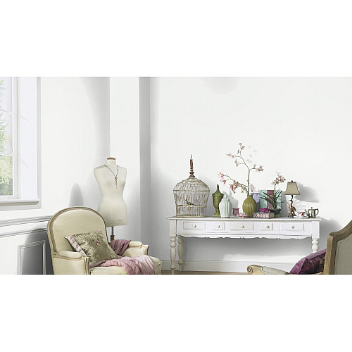 Виниловые обои на флизелиновой основе Erismann Elle 3 12168-01 Белый