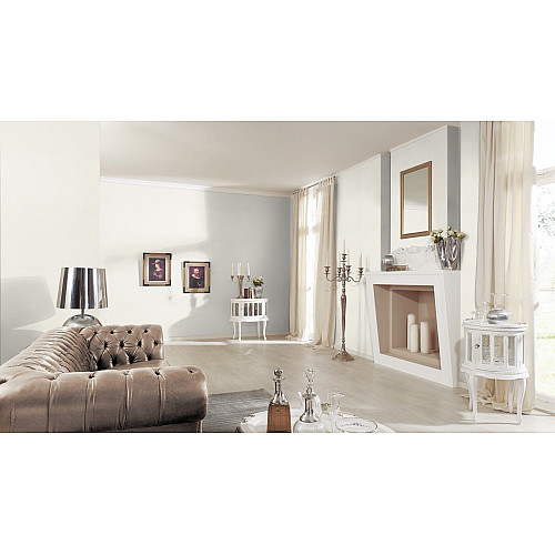 Виниловые обои на флизелиновой основе Erismann Elle 3 12168-02 Белый
