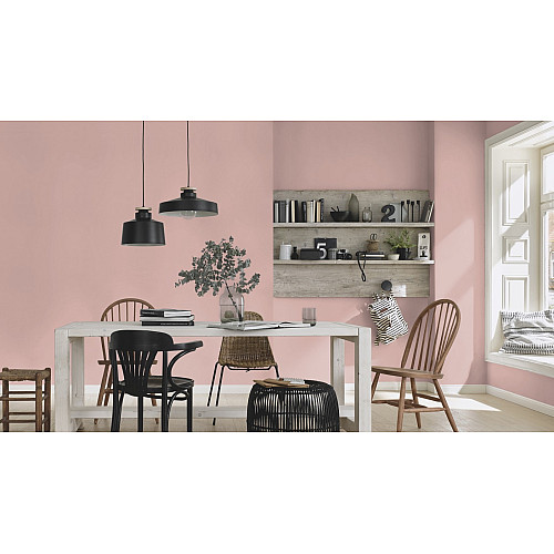 Виниловые обои на флизелиновой основе Erismann Elle 3 12168-05 Розовый