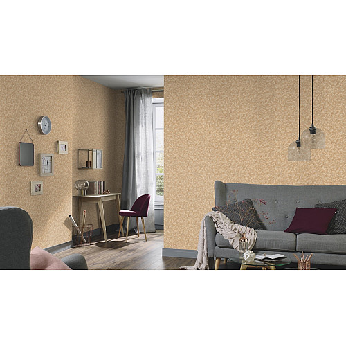 Виниловые обои на флизелиновой основе Erismann Elle 3 12162-30 Коричневый