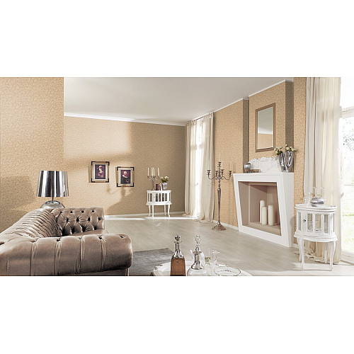 Виниловые обои на флизелиновой основе Erismann Elle 3 12162-30 Коричневый