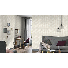 Виниловые обои на флизелиновой основе Erismann Versailles 12173-02 Бежевый