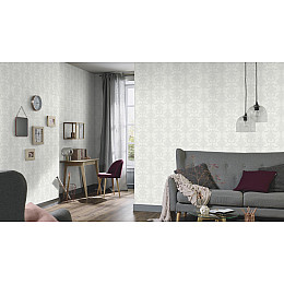 Виниловые обои на флизелиновой основе Erismann Versailles 12173-31 Белый