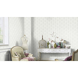 Виниловые обои на флизелиновой основе Erismann Versailles 12173-31 Белый