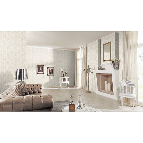 Вінілові шпалери на флізеліновій основі Erismann Versailles 12174-02 Бежевий