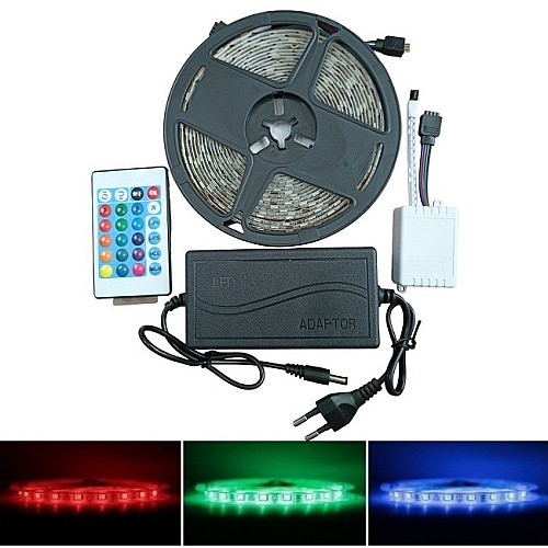 Светодиодная лента SMD 5050 Strip Light RGB Original 54 LED/m 5 м Разноцветная