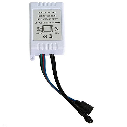 Світлодіодна стрічка комплект Led SMD 3528 RGB 54 LED/m 5 м Різнокольорова