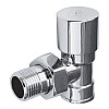 Кран радиаторный Solomon угловой 1/2" ВН с накидной гайкой под вентиль
