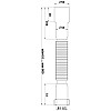 Гофра Ані Пласт для кухні 1 1/2 d40/50 (K 106)