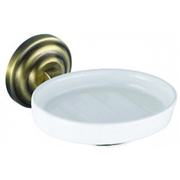 Мильниця Aquavita Bronze KL-73808 кругла, скло