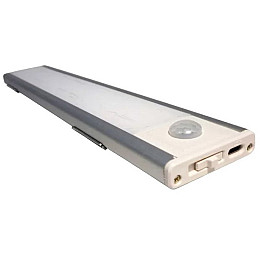 Лампа акумуляторна на магніті з датчиком руху HYSS 230 8636 Grey