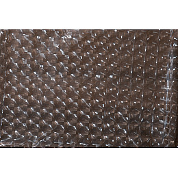 Шторка 3D для ванной комнаты Kornel 180х180 см Коричневый