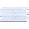 Декоративная ПВХ панель белый кирпич Sticker Wall SW-00001427 960х480х4мм