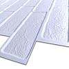 Декоративная ПВХ панель белый кирпич Sticker Wall SW-00001427 960х480х4мм