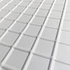 Декоративная ПВХ панель черно-белая мозаика Sticker Wall SW-00001432 960х480х4мм