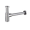 Сифон для умивальника Koer BT-01-01 1 1/4'' (Колір хром) (KR3407)