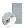 Обои самоклеющиеся Sticker Wall 2800*500*2,5мм YM-10 BLUE WHITE (D) SW-00002021
