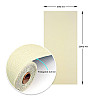Обои самоклеющиеся Sticker Wall 2800*500*2,5мм YM-16 BEIGE WHITE (D) SW-00002023