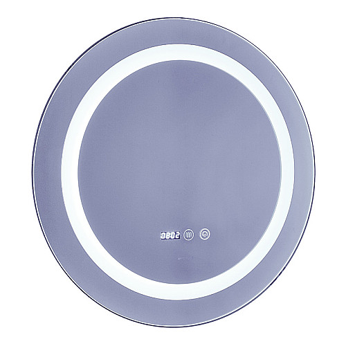 Зеркало Mixxus Plain MC02-60 (часы, LED-подсветка, антизапотевание) (MI6012)