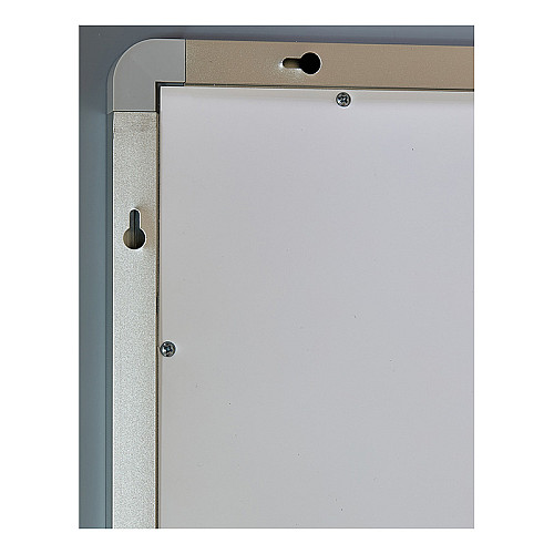 Зеркало Mixxus Style MR03-90x70 (годинники, LED-підсвітка, антизапотівання) (MI6007)