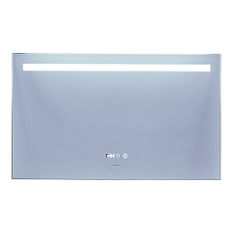 Зеркало Mixxus Strong MR05-100x60 (часы, LED-подсветка, антизапотевание) (MI6009)