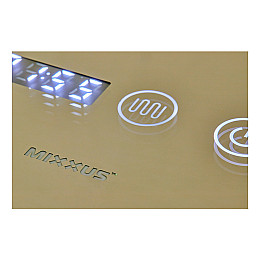 Зеркало Mixxus Strong MR05-100x60 (часы, LED-подсветка, антизапотевание) (MI6009)