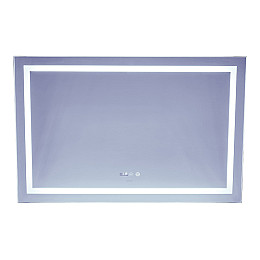 Зеркало Mixxus Warm MR02-120x80 (годинники, LED-підсвітка, антизапотівання) (MI6001)
