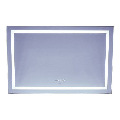 Зеркало Mixxus Warm MR02-120x80 (годинники, LED-підсвітка, антизапотівання) (MI6001)