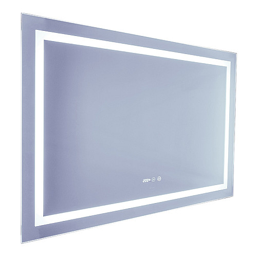 Зеркало Mixxus Warm MR02-120x80 (годинники, LED-підсвітка, антизапотівання) (MI6001)