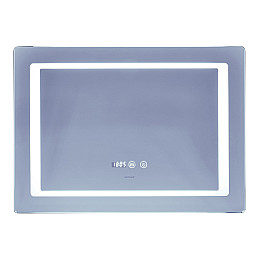 Зеркало Mixxus Style MR03-70x50 (годинники, LED-підсвітка, антизапотівання) (MI6006)