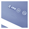 Зеркало Mixxus Style MR03-70x50 (годинники, LED-підсвітка, антизапотівання) (MI6006)