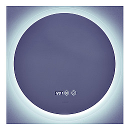 Зеркало Mixxus Plain MC10-60 (часы, LED-подсветка, антизапотевание) (MI6013)