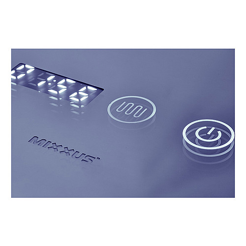 Зеркало Mixxus Plain MC10-60 (годинники, LED-підсвітка, антизапотівання) (MI6013)