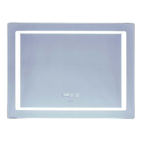 Зеркало Mixxus Style MR03-80x60 (годинники, LED-підсвітка, антизапотівання) (MI6005)