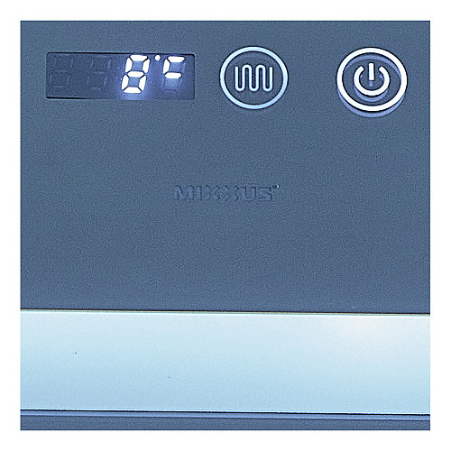 Зеркало Mixxus Style MR03-80x60 (годинники, LED-підсвітка, антизапотівання) (MI6005)