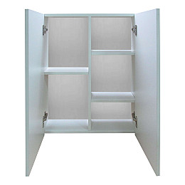 Шкаф двухдверный Айсберг HHL BIG ширина 850 МАКСИ МЕБЕЛЬ Белый гладкий (71019)