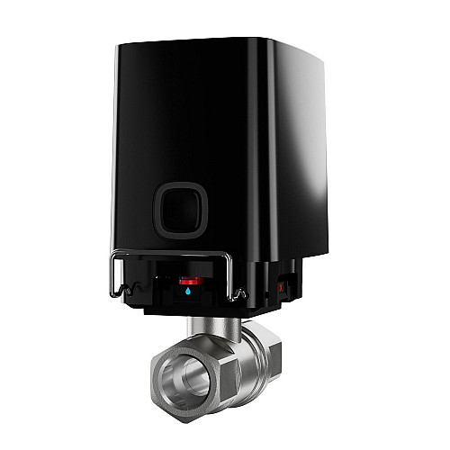 Кран перекрытия воды с дистанционным управлением Ajax WaterStop 1 black