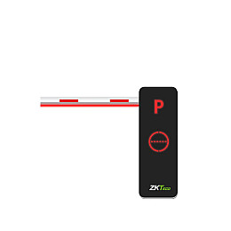 Шлагбаум з прямою стрілою ZKTeco BGM1045L-LED 4.5 м лівий