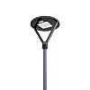Комплект светильник светодиодный парковый Lightwell LW-GL-50FT и столб парковый серый 4 м
