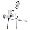 Смеситель для ванной Mixxus Magnum 006 White-Chrome (MI6202)