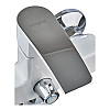 Смеситель для ванной Mixxus Magnum 006 White-Chrome (MI6202)