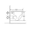 Унітаз підвісний Mixxus Premium Ellipse-0303-R 520x365x360mm система змиву Rimless (MP6463)
