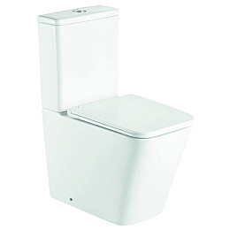 Унітаз-компакт Mixxus Premium Quadro-0401-R 610x365x825mm система змиву RIMLESS (MP6457)