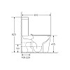 Унітаз-компакт Mixxus Premium Quadro-0401-R 610x365x825mm система змиву RIMLESS (MP6457)
