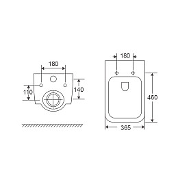 Унітаз підвісний Mixxus Premium Ellipse-0303-T3 520x365x360mm система змиву Tornado 3.0 (MP6465)