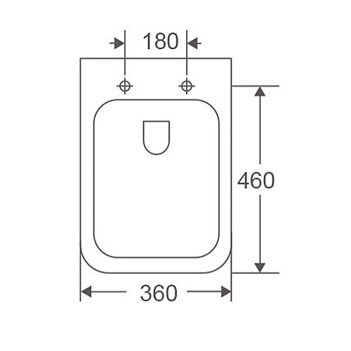 Унітаз підвісний Mixxus Premium Quadro-0302-R 530x360x365mm система змиву Rimless (MP6454)