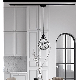 Світильник в стилі лофт з кріпленням на шинопровід MSK Electric Silvia NT 05371