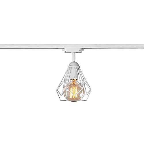 Светильник трековый под лампу Е27 MSK Electric Milan NT 5381W белый