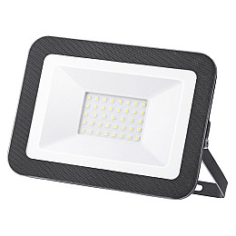 Светодиодный прожектор Maxus FL-01 30W 5000K Black (1351)