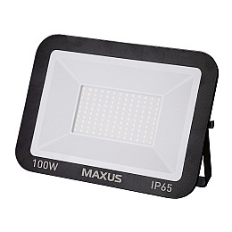 Прожектор Maxus FL-01 100W 5000K Black (1566)
